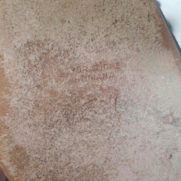 SOLD. MANOLO BLAHNIK Black Suede Pointed Toe Mules - Picture 7 of 8